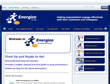 Tablet Screenshot of energizelearning.com
